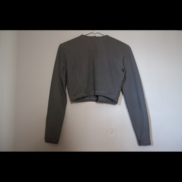 🩶 Vintage '90s Versace Jeans Couture Cropped Zippered Jacket - Picture 7 of 15